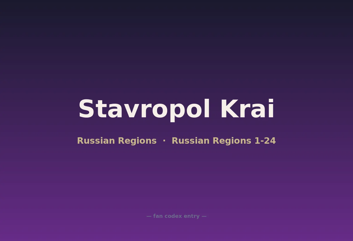 Stavropol Krai