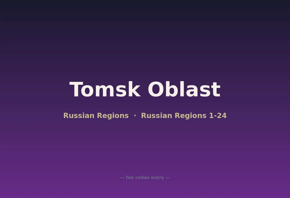 Tomsk Oblast